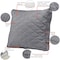 Classic Accessories Montlake FadeSafe Patio Chair/Loveseat Back Quilted Cushion, 25x22x4 Inch, Grey 62-064-GREY-EC - alternate 8
